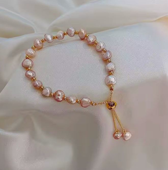 Armband aus Edelstahl, FlikFlak - Perlen, One-Size